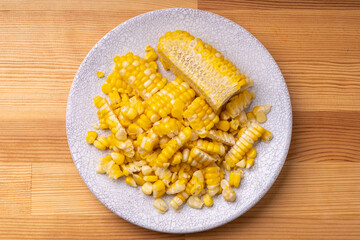 茹でとうもろこし