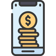 Phone Money Icon