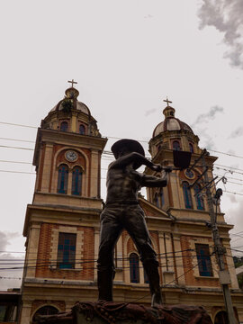 monument to the peasant (Cajamarca, Colombia)