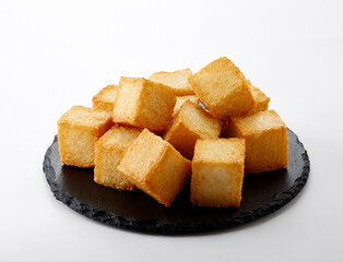 Delicious and fresh ingredients, fish tofu