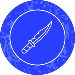 Unique Line Round Circle Icon