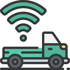 Smart Truck Icon