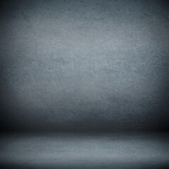 navy blue suede background and beam of lights, empty room and spotlight interior scene as grunge background texture graphic design template