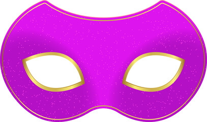 Carnival mask clipart design illustration