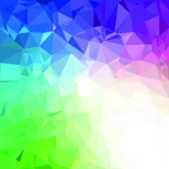 geometric prism pattern wallpaper design