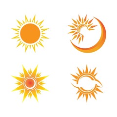 Sun Vector illustration Icon