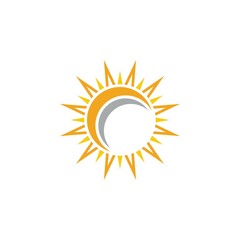 Sun Vector illustration Icon