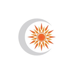 Sun Vector illustration Icon
