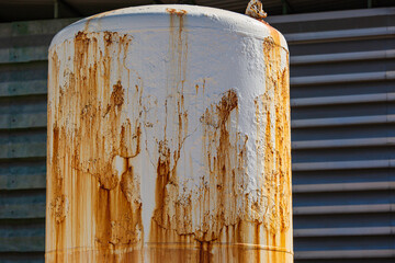 The chemical corrosion industry with fuel storage tank
