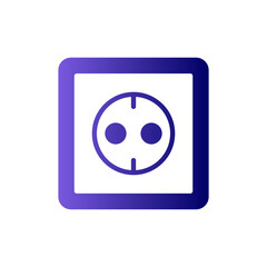 Fototapeta premium Socket Icon