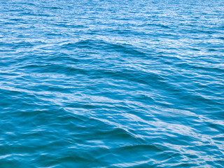 Lake Michigan blue freshwater with small waves