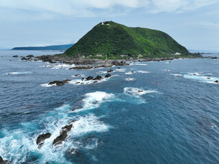 高知県室戸市　室戸岬　全景