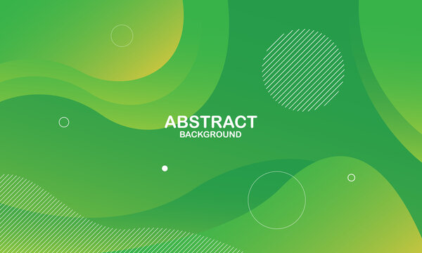 Green abstract background. Vector illustration