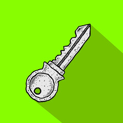 icon lock manual drawing pointillsm
