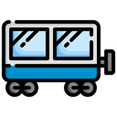 WAGON filled outline icon,linear,outline,graphic,illustration