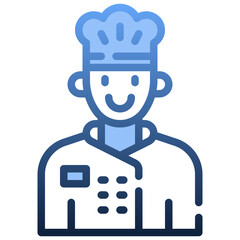 CHEF Gradient icon,linear,outline,graphic,illustration