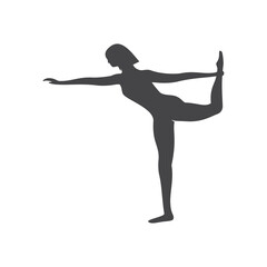 Fototapeta na wymiar Meditation yoga logo