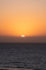 Sun rising over Myrtle Beach, South Carolina