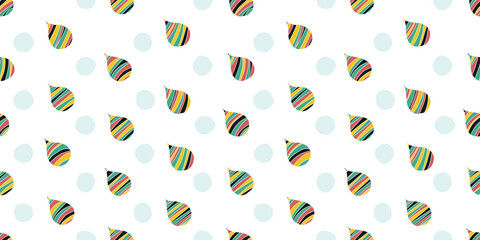 Raindrops background. Seamless pattern.Vector. 
雨粒のパターン　背景素材