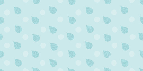 Raindrops background. Seamless pattern.Vector. 
雨粒のパターン　背景素材