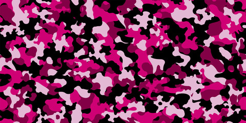 Obraz na płótnie Canvas Camouflage background. Seamless pattern.Vector. 迷彩パターン テクスチャ 背景素材 