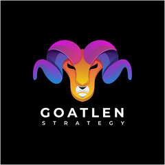 goad head colorful logo