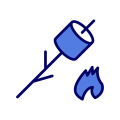 Inclined Marshmallow Icon
