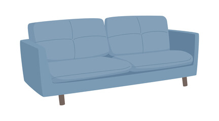 simple illustration of sofa and interior