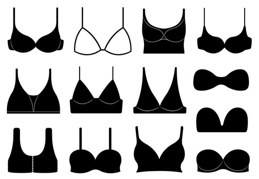 Bra Types: Over 1,327 Royalty-Free Licensable Stock Vectors