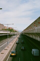 cars on the road