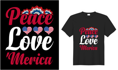 us independance day t shirt design vector t shirt design and for prints t shirt fashion clothing poster, tote bag, mug and merchandise
 black background 