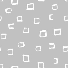 Vector seamless pattern with hand drawn elements. Cute design for textile, wallpaper, wrapping paper.