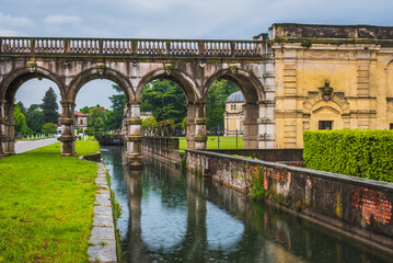 Fototapeta premium View of Piazzola sul Brenta City Centre, Padua, Veneto, Italy, Europe