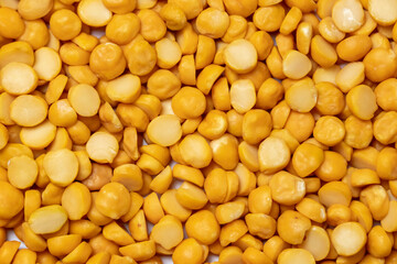 Toor Dal close-up texture Background