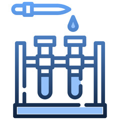CHEMICAL Gradient icon,linear,outline,graphic,illustration