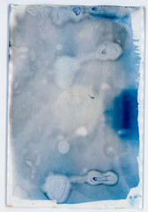 cianotipe paper texture abstract background