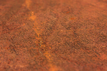 rusty metal surface Industrial background space for text, macro shooting