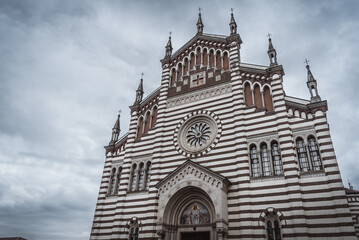 Fototapeta premium Facade of Piazzola sul Brenta Dome, Padua, Veneto, Italy, Europe