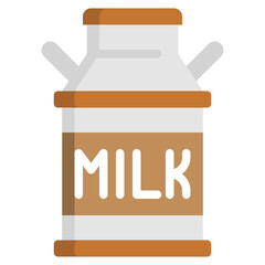 MILK TANK flat icon,linear,outline,graphic,illustration
