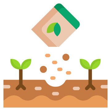 planting seeds flat design clip art preview