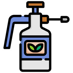 SPRAY filled outline icon,linear,outline,graphic,illustration