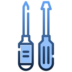 SCREWDRIVER Gradient icon,linear,outline,graphic,illustration