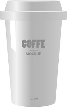 Coffee cup clipart design illustration