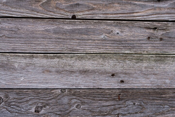 wooden background with old boards without paint