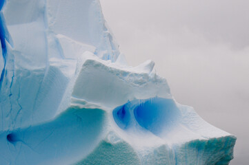 ice in a blue horizon 