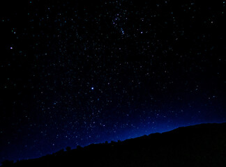 notte stellata sull'Etna