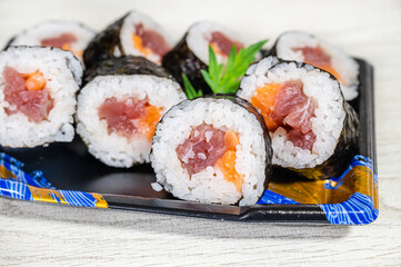 テイクアウトの海鮮巻き