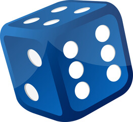 Casino dice clipart design illustration