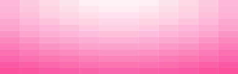 Abstract white and pink gradient rectangle mosaic banner background. Vector illustration.