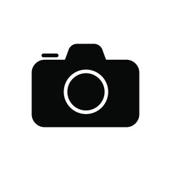 Foto camera icon vector set. photo illustration sign collection. focus symbol. cam logo or mark.